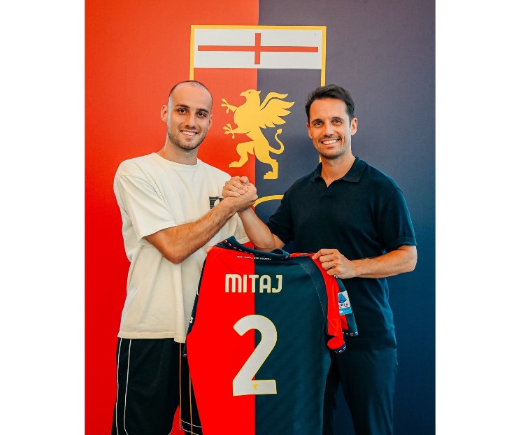 Mario Mitaj transferohet te Genoa, huazim me opsion blerjeje