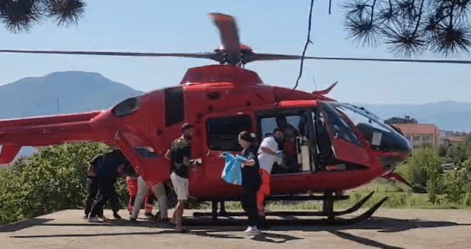 Aksident në Fushë Arrëz-Fierzë, 37-vjeçari që u transportua me helikopter ka vdekur